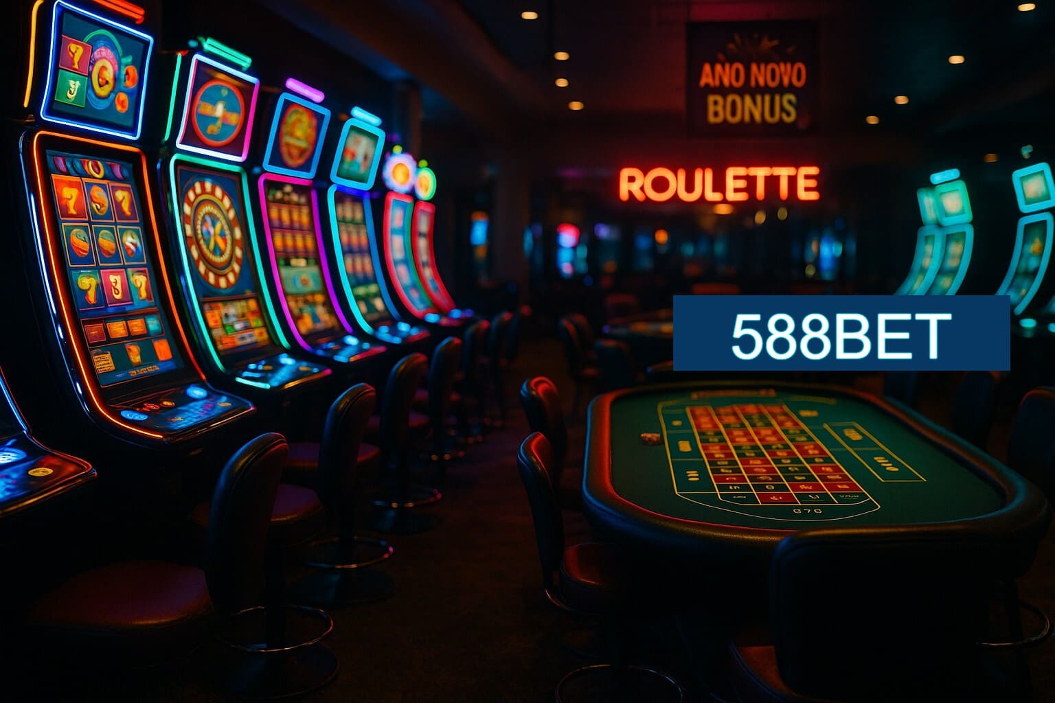 Jogos emocionantes no 588BET